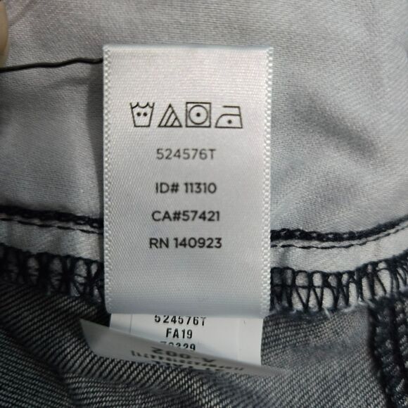 Ann Taylor Loft Size 12/31 Skinny Jeans Stretch Striped Modern - Picture 12 of 16